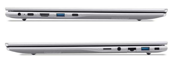 Laptop Acer Aspire Lite 16 AI AL16-71P-71WU (Ultra 7 155H/ 16GB/ 512GB SSD/ 16.1 inch FHD+/ 60HZ/ Win11/ Silver/ 2Y)