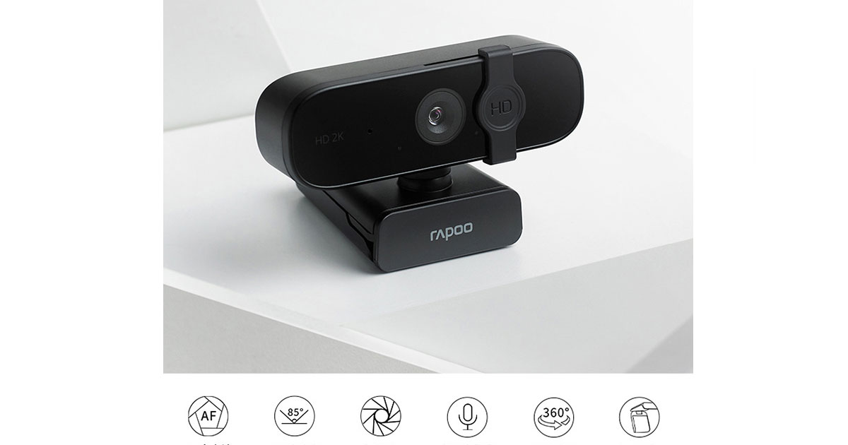 Webcam Rapoo XW2K FullHD 1080p 