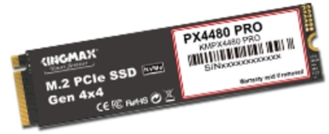 Ổ SSD Kingmax Zeus PX4480 PRO 500GB (NVMe PCIe/ Gen4x4 M2.2280/ 6300MB/s/ 3100MB/s) 
