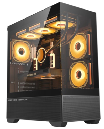 Vỏ máy tính KENOO ESPORT AK400 - Màu Đen