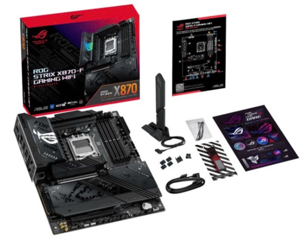 Mainboard Asus ROG Strix X870-F GAMING WIFI (AMD X870/ Socket AM5/ ATX/ 4 khe ram/ DDR5)