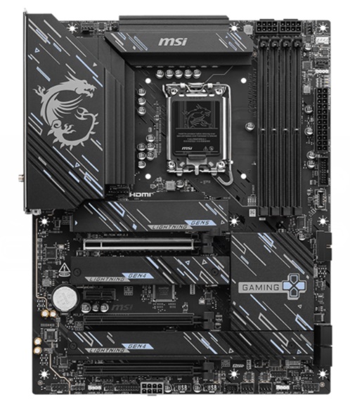 Mainboard MSI Z890 GAMING PLUS WIFI (Intel Z890/ Socket 1851/ ATX/ 4 khe ram/ DDR5/ 5Gbps LAN) 
