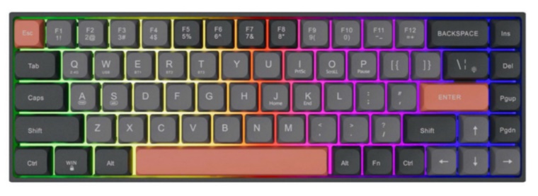 Bàn phím cơ ThunderBird EK368WA