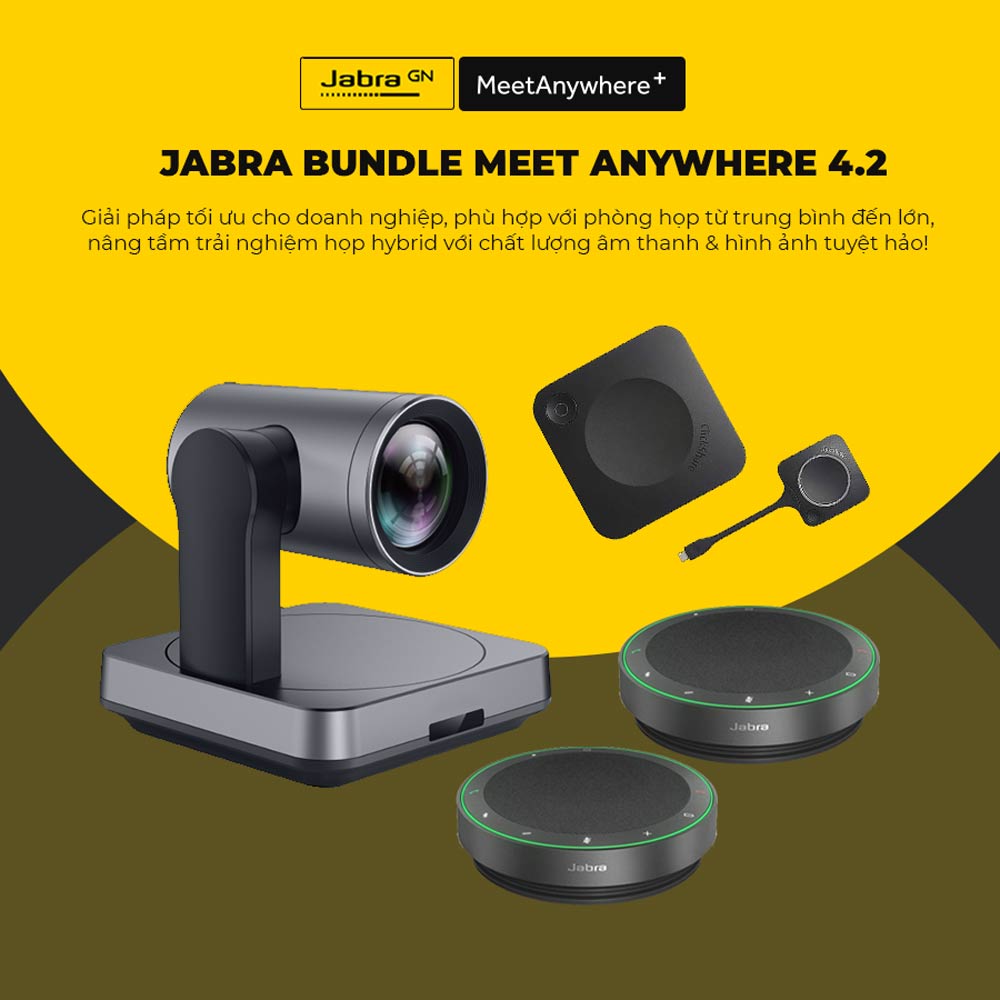 Thiết bị hội nghị truyền h&igrave;nh Jabra Bundle Meet Anywhere 4.2 (ID: 59963)