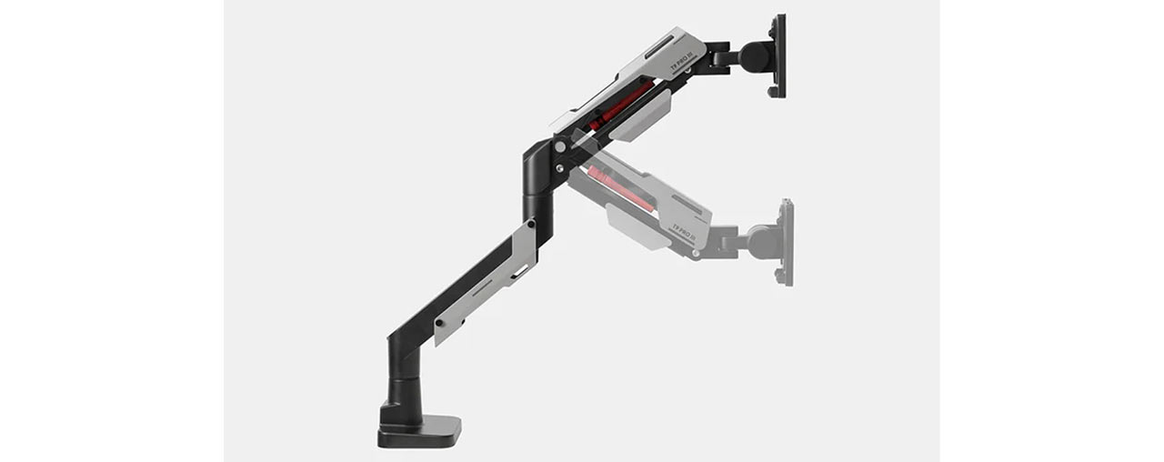 Gi&aacute; treo m&agrave;n h&igrave;nh HyperWork T9 Pro III T9 PMA01 (1 m&agrave;n h&igrave;nh/ Từ 24inch - 57inch/ Đen/ Gắn b&agrave;n) (ID: 60333)