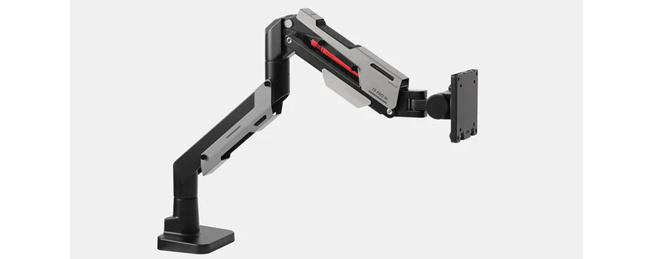 Gi&aacute; treo m&agrave;n h&igrave;nh HyperWork T9 Pro III T9 PMA01 (1 m&agrave;n h&igrave;nh/ Từ 24inch - 57inch/ Đen/ Gắn b&agrave;n) (ID: 60333)