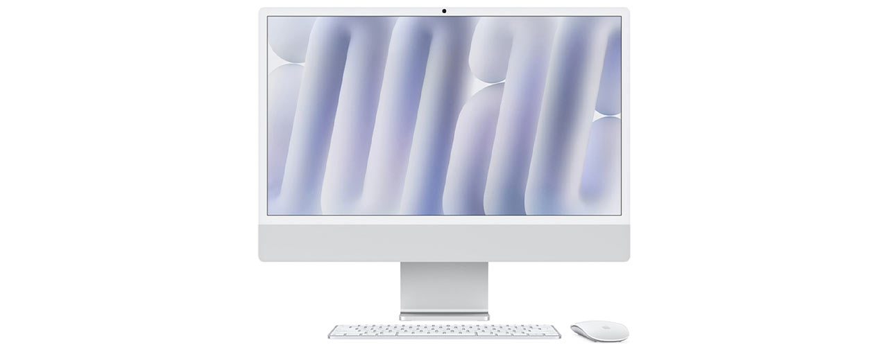 Máy tính AIO Apple IMAC M4 MWUV3SA/A (10 Core CPU/ 10 core GPU/ 16GB/ 512GB SSD/ 24inch/ Mac OS/ Silver) (ID: 60324)