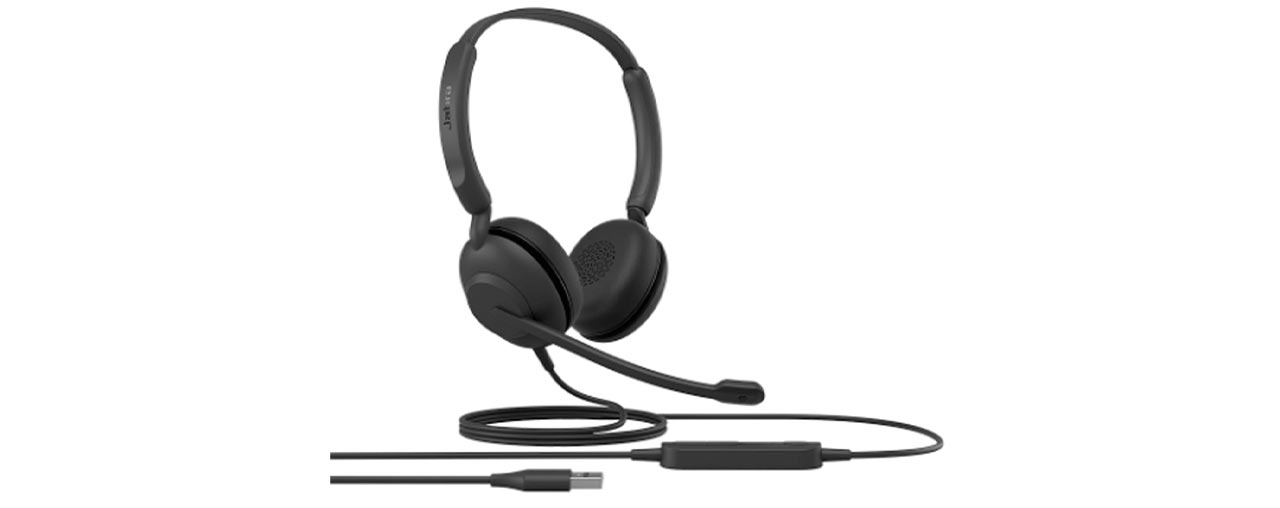 Tai nghe call center Jabra Evolve 10 Stereo (chuẩn USB, 2 tai) (ID: 60322)