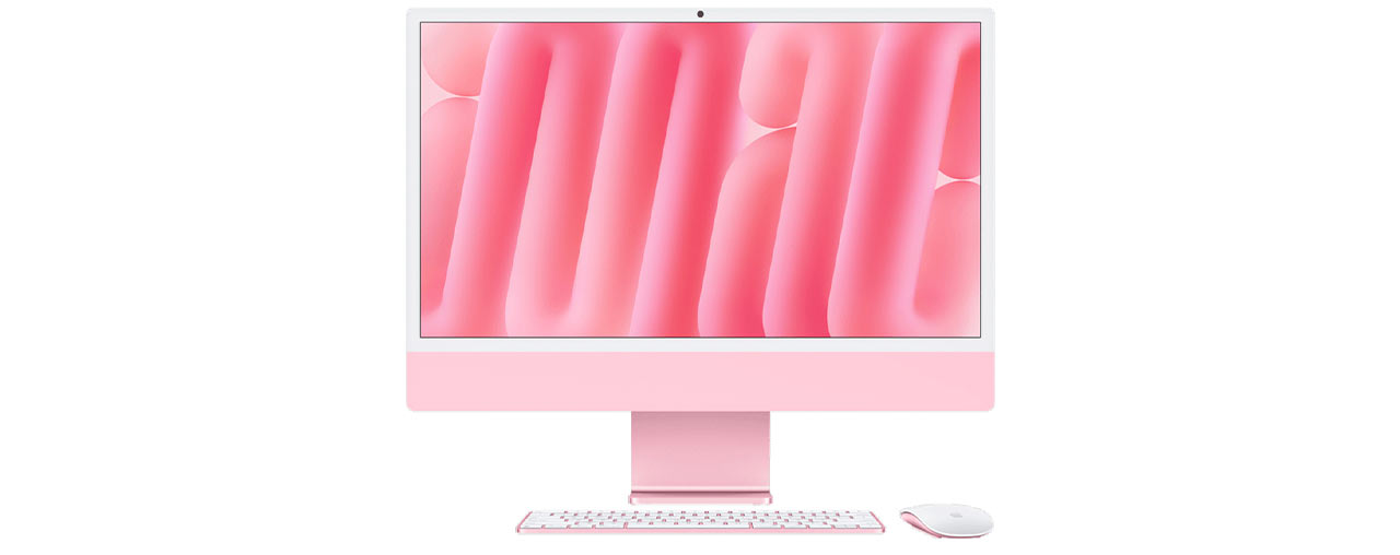 Máy tính AIO Apple IMAC M4 MWV53SA/A (10 Core CPU/ 10 core GPU/ 16GB/ 512GB SSD/ 24inch/ Mac OS/ Pink) (ID: 60327)