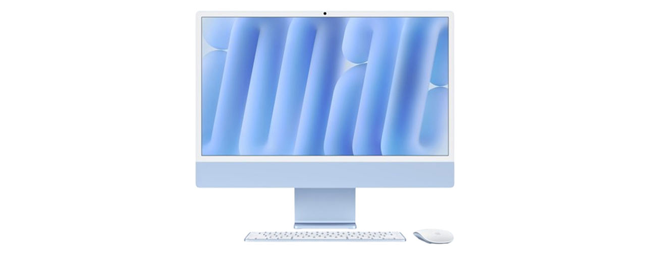 Máy tính AIO Apple IMAC M4 MWV33SA/A (10 Core CPU/ 10 core GPU/ 16GB/ 512GB SSD/ 24inch/ Mac OS/ Blue) (ID: 60326)