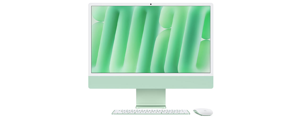 Máy tính AIO Apple IMAC M4 MWV03SA/A (10 Core CPU/ 10 core GPU/ 16GB/ 512GB SSD/ 24inch/ Mac OS/ Green) (ID: 60325)