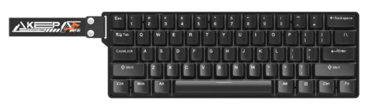 Bàn phím cơ Dareu Rapid Trigger EK60 HE FIRE Magnetic Switch