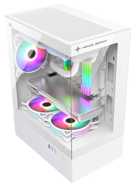 Vỏ máy tính KENOO ESPORT MK100 - Màu Trắng