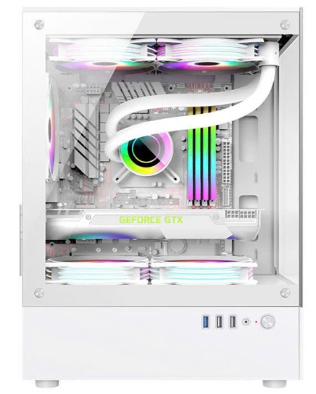 Vỏ máy tính KENOO ESPORT MK100 - Màu Trắng