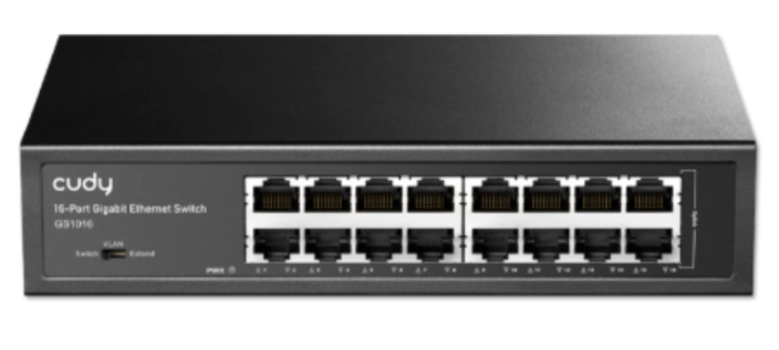 Switch Cudy GS1016 (Gigabit 1000Mbps/ 16 Cổng/ Vỏ Th&eacute;p) 