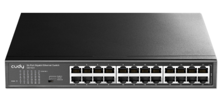 Switch Cudy GS1024 (Gigabit 1000Mbps/ 24 Cổng/ Vỏ Th&eacute;p)