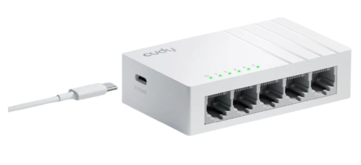 Switch Cudy FS105D (10/100Mbps/ 5 Cổng/ Vỏ Nhựa)