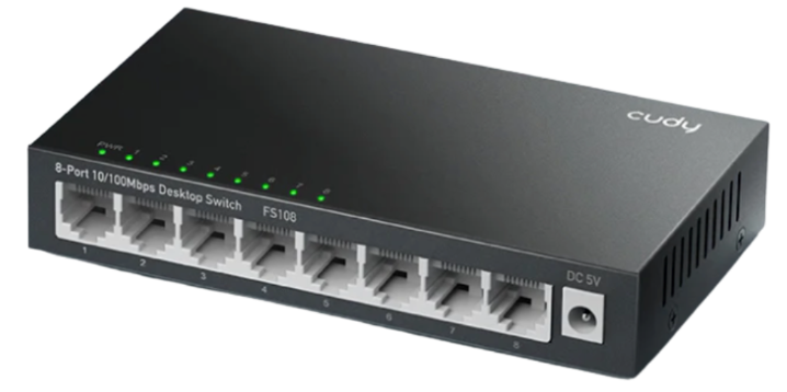 Switch Cudy FS108 (10/100Mbps/ 8 Cổng/ Vỏ kim loại) 