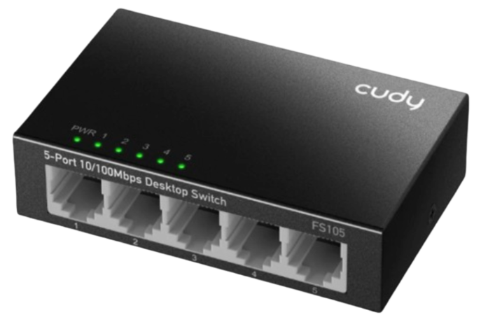 Switch Cudy FS105 (10/100Mbps/ 5 Cổng/ Vỏ kim loại)