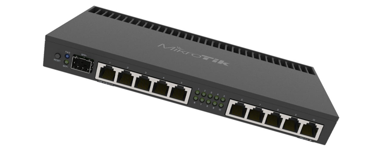 Thiết bị cân bằng tải Mikrotik RB4011iGS+RM (ID: 60335)