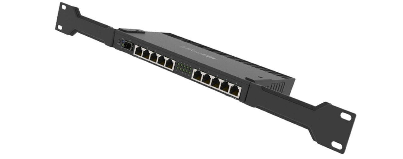 Thiết bị cân bằng tải Mikrotik RB4011iGS+RM (ID: 60335)