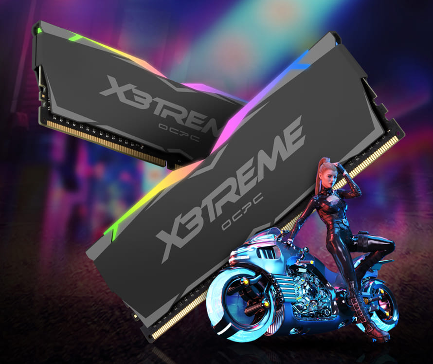 RAM OCPC X3TREME RGB DDR4 3600 32GB (2x16GB) BLACK LABEL