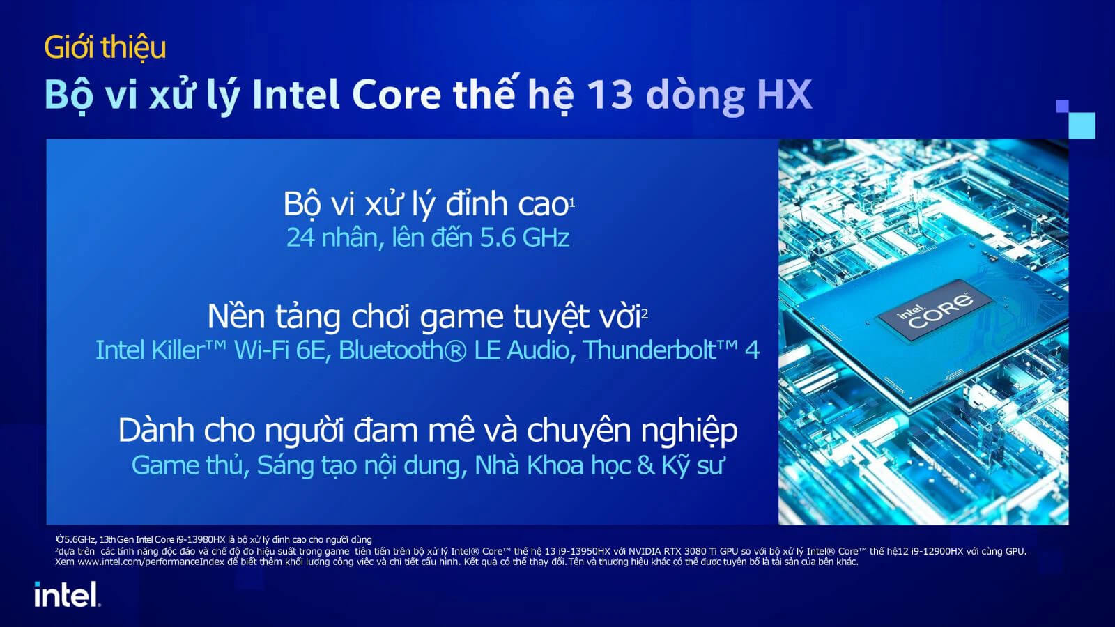 Laptop sử dụng Intel Core i7 là gì?