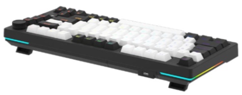 Bàn phím cơ Dareu EK75 White Black DareU Dream switch (keycap PBT)