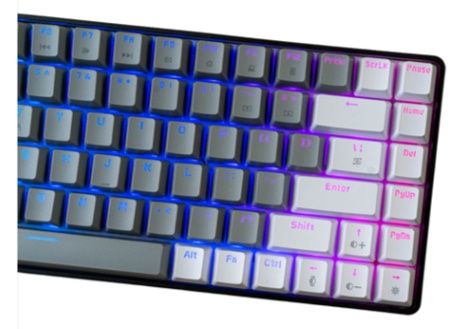 Bàn phím không dây E-Dra EK384 Triple Mode Wireless Alpha Brown switch