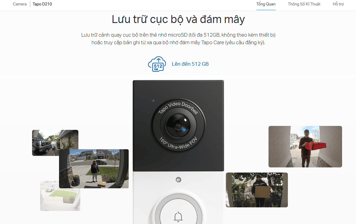 Camera Chuông Cửa TP-Link Tapo D210 – Giải pháp an ninh không dây hiện đại 