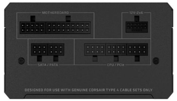 Nguồn máy tính Corsair RM750e ATX 3.1 Cybenetics Gold - Full Modul 