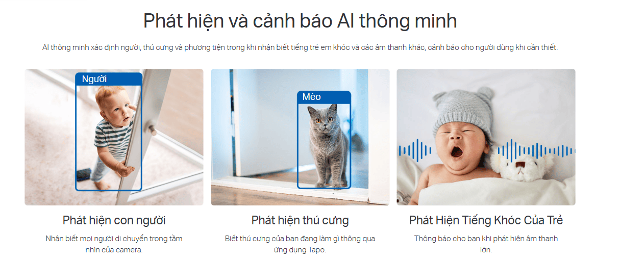 Camera ip wifi TP-Link Tapo C222 (2K 4MP/ Quay quét) – Giải pháp an ninh toàn diện với công nghệ AI thông minh 