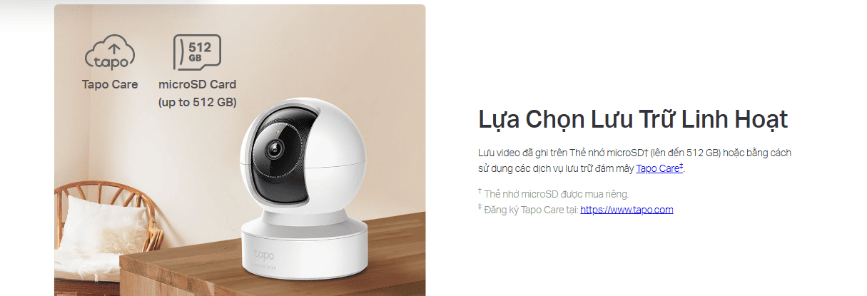 Camera ip wifi TP-Link Tapo C222 (2K 4MP/ Quay quét) – Giải pháp an ninh toàn diện với công nghệ AI thông minh 