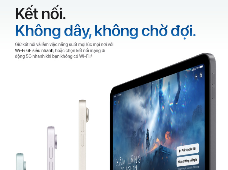 Máy tính bảng Apple IPad Air 6