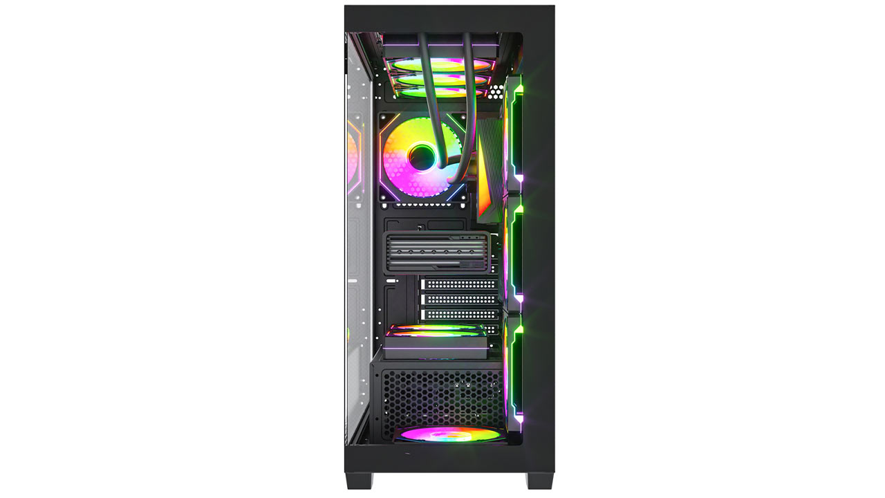 Vỏ máy tính KENOO ESPORT FK820 - Màu Đen (Mid Tower/ E-ATX/ Đen)