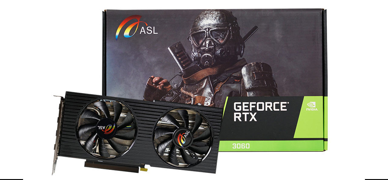 Card đồ họa ASL RTX 3060 LHR 12GB GDDR6 – Sự lựa chọn lý tưởng cho game thủ và nhà sáng tạo nội dung