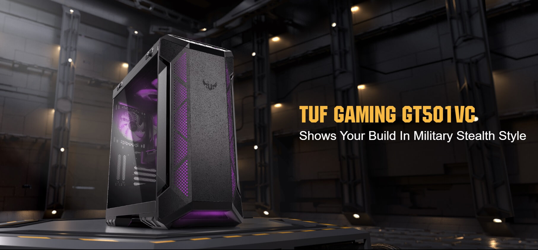 Vỏ máy tính Asus TUF Gaming GT501VC Mid Tower