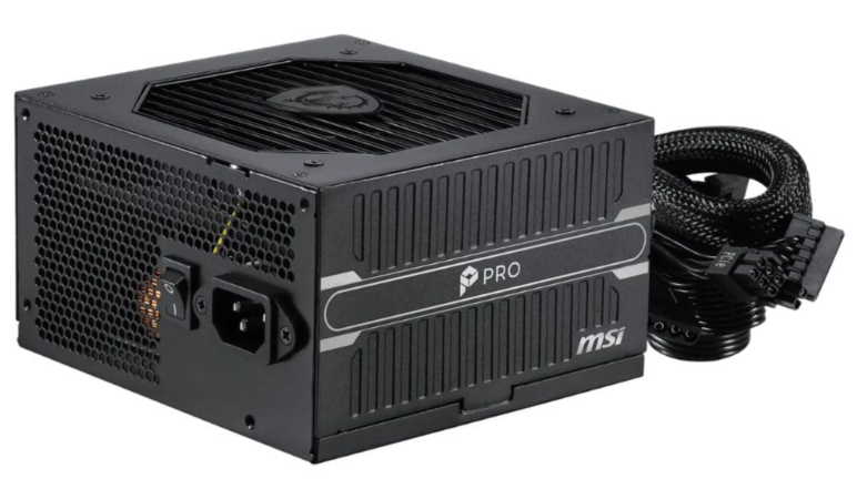 Nguồn m&aacute;y t&iacute;nh MSI PRO A650BN (650W/ 80 Plus Bronze) 