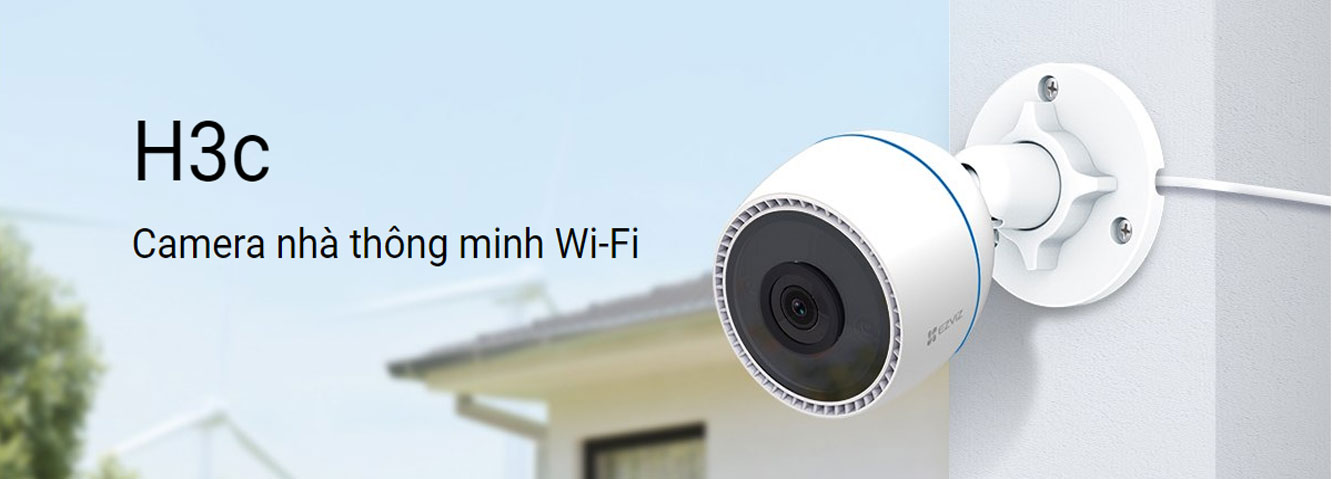 Camera ngoài trời IP wifi quay quét EZVIZ CS-H3c-R100-1K2WFL Color (2MP) 