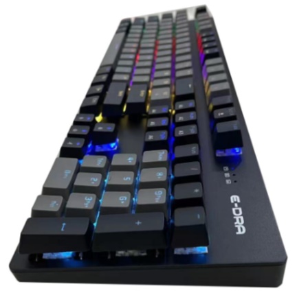Bàn phím cơ E-Dra EK3104L - Beta (Black + Dark Gray) Brown Switch