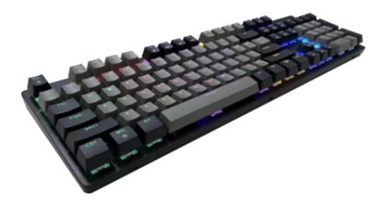 Bàn phím cơ E-Dra EK3104L - Beta (Black + Dark Gray) Brown Switch