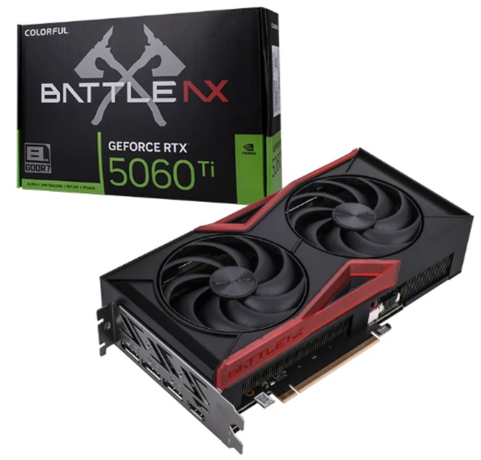 Card đồ họa Colorful GeForce RTX 5060 Ti NB DUO 8GB