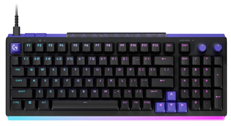 B&agrave;n ph&iacute;m cơ Logitech G512 X 98 TMR Black Tactile switch