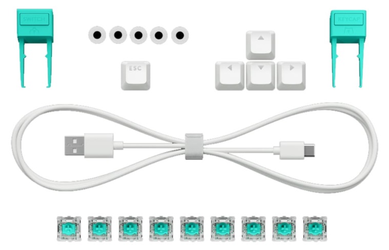 Bàn phím cơ Logitech G512 X 98 TMR White Tactile switch