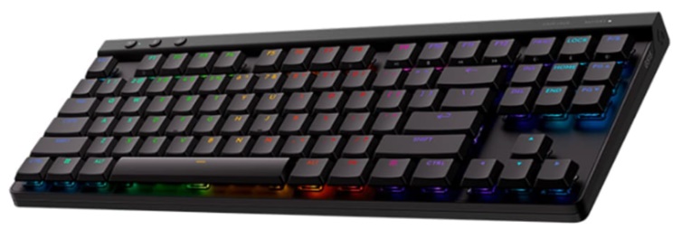 Bàn phím cơ Logitech G515 LightSpeed TKL Wireless Tactile switch - Màu đen