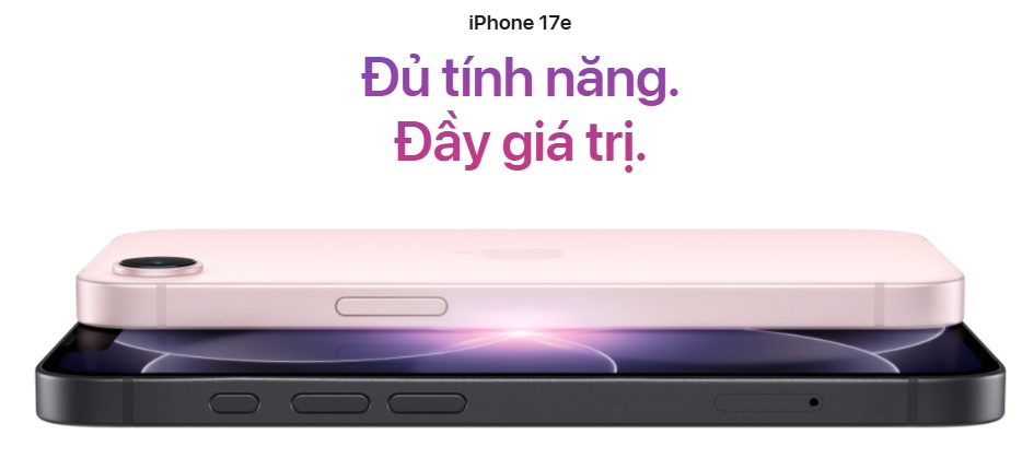Điện thoại Apple iPhone 17e