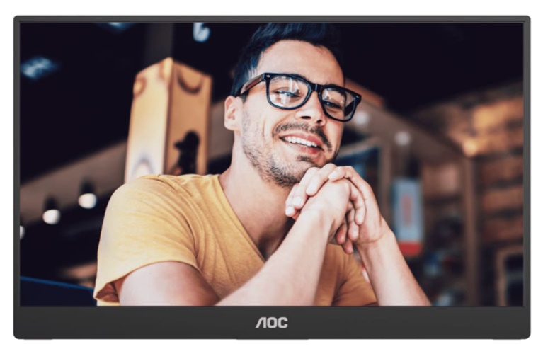 M&agrave;n h&igrave;nh di động AOC 16T20 (15.6Inch/ Full HD/ 4ms/ 230cd/m2/ IPS/ Loa)