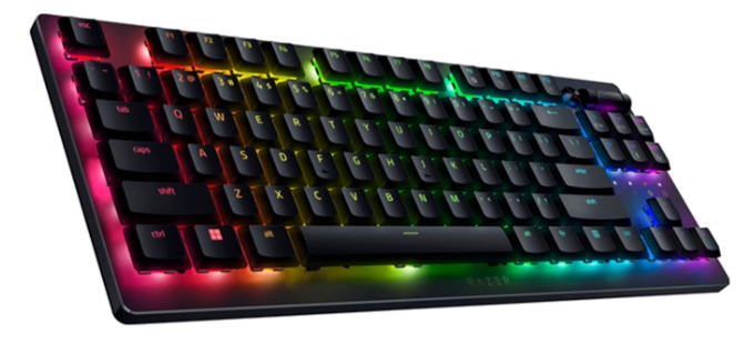 B&agrave;n ph&iacute;m cơ kh&ocirc;ng d&acirc;y Razer DeathStalker V2 Pro Tenkeyless - Linear Red Switch 