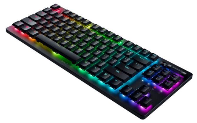 B&agrave;n ph&iacute;m cơ kh&ocirc;ng d&acirc;y Razer DeathStalker V2 Pro Tenkeyless - Linear Red Switch 