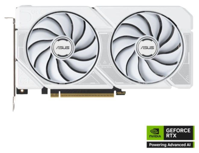 Card đồ họa Asus Dual GeForce RTX 5060 Ti 16GB GDDR7 White OC Edition